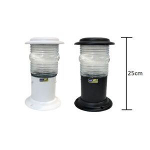 Poste balizador de jardim, condomínio ou posto de combustível. Serve para sinalizar o lugar