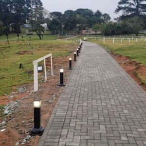 poste balizador jardim