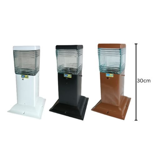 Poste balizador quadrado 30cm