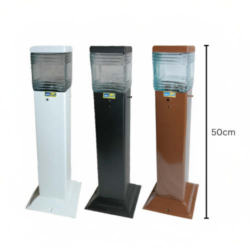 Poste balizador quadrado 50cm